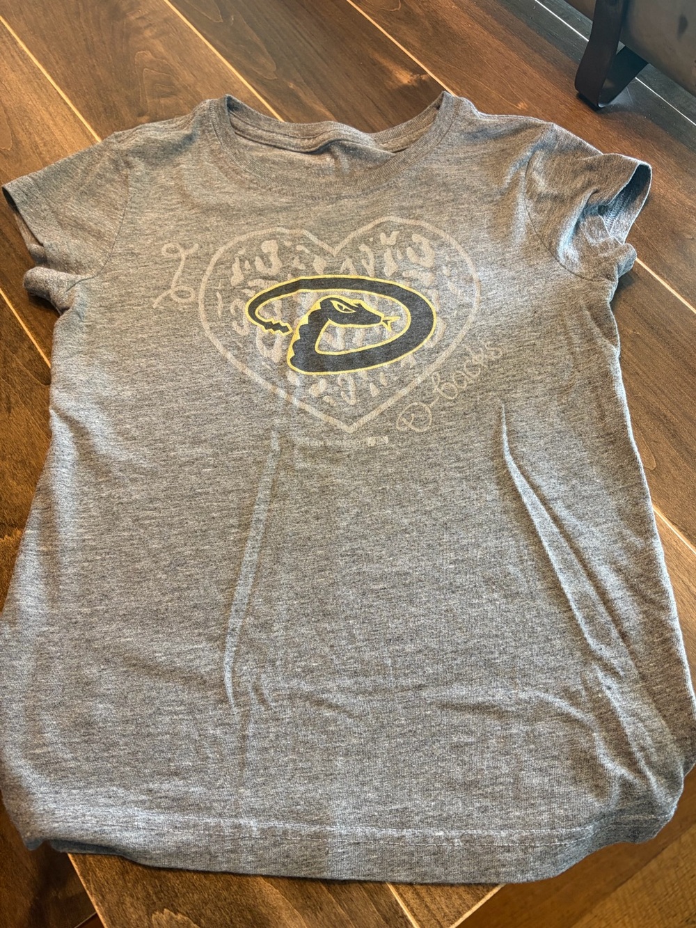 Youth Gray Graphic Tee, Arizona Diamondbacks!